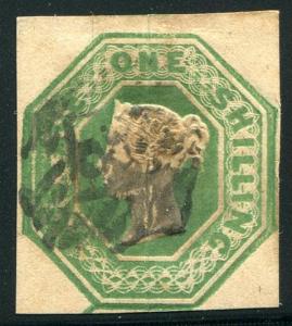 Great Britain Scott 5 Stamps - Silk