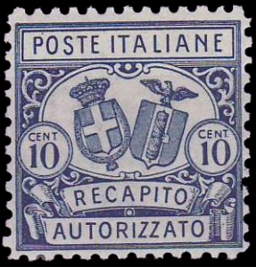 RecapitoAutorizzatoItalia1928Michel1